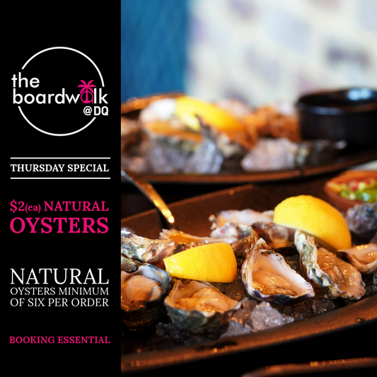 Thursday Special - $2(ea) Natural Oysters or 2KG Chilli Mussels