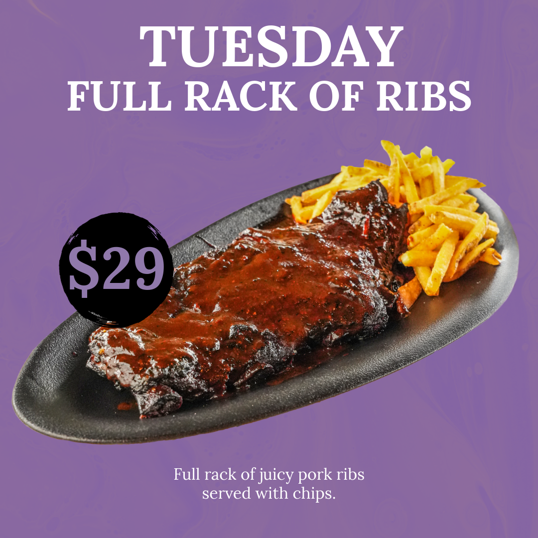 Tuesday Special - Full Rack of Ribs